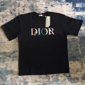 Dior Black Logo T-Shirt XL